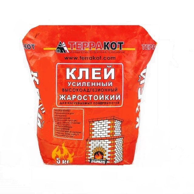 Купить Клей жаростойкий усиленный"Терракот" 5кг (240меш/пал) в Ижевске ...