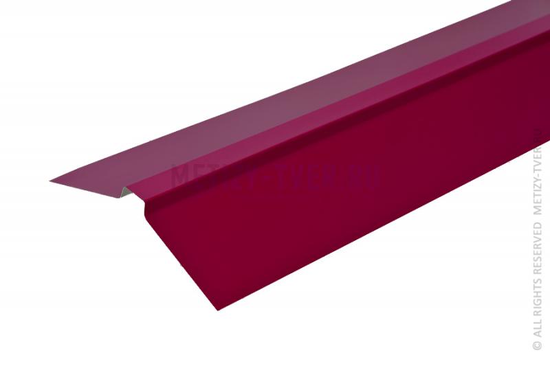 Конек фигурный RAL 3005 Красное Вино (ПМ-0,45-0417-3)