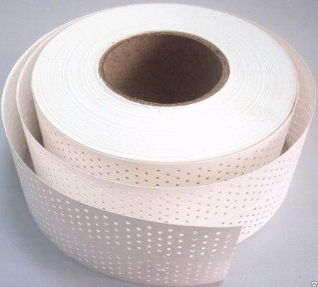 Лента для стыков гипсокартона (перфорированная) 50 мм х 150 м