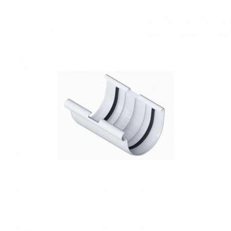 Муфта желоба белая ПВХ Альта