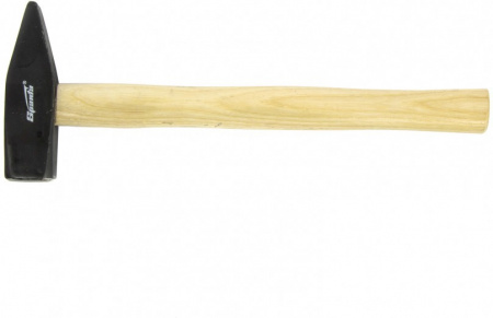 Молоток слесарный, деревянная рукоятка, 1000г