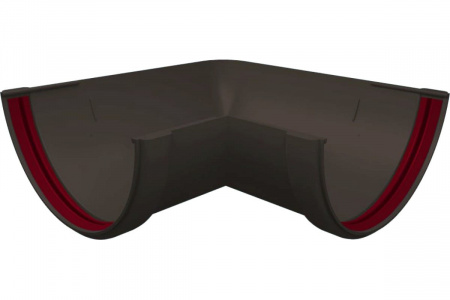 Угол желоба универсальный GL ПВХ 90